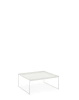 Trays 80 cm x 80 cm Table White