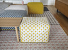 Gan Silai Small White pouffe