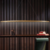 Nemo Ellisse Mega Downlight 3000 K Gold Pendant Lamp