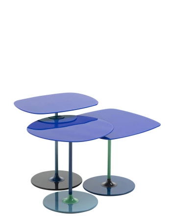Thierry Trio Tavolini Tables Blue