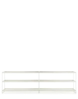 Trays 240 cm x 40 cm Regał Biały