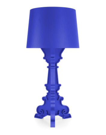 Bourgie Mat Table Lamp Blue