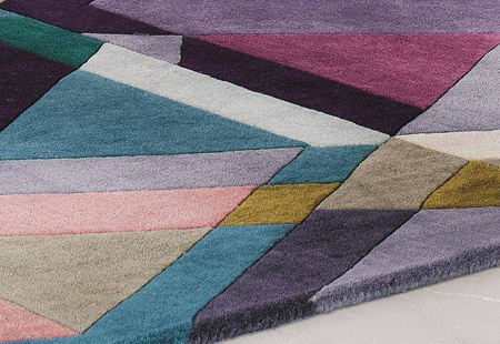 Ted Baker Mosaic Light Purple Rug 57605