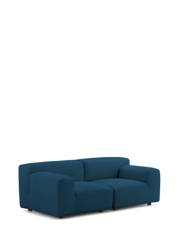 Plastics Duo Two-Seater Orsetto Sofa Blue