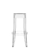 Charles Ghost 75 cm Bar Chair Transparent
