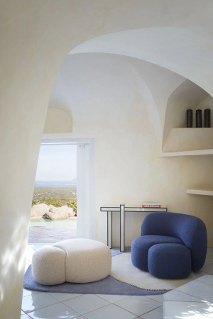 Aaland Sofa Różowy