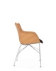 Q/Wood Soft Krzesło Jasne Drewno Czarny FSC™
