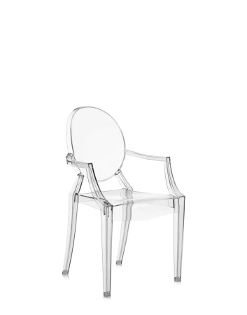 Loulou Ghost School Chair Transparent