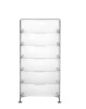 Mobil 6 Drawers With Feet Dresser White
