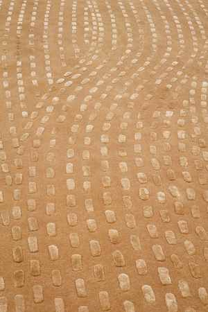 Toulemonde Bochart Kantha Beige Carpet