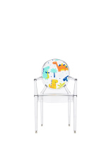 Loulou Ghost Special Edition Transparent Dinosaur Chair