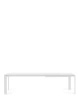 Four Extendable 160-170x90 cm Extendable Table White