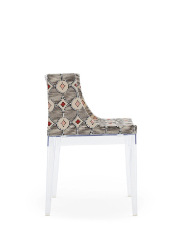 Mademoiselle Rubelli Chair Transparent Cream