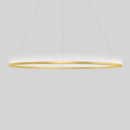 Lampa Wisząca Nemo Ellisse Major Uplight 2700 K Pozłacany