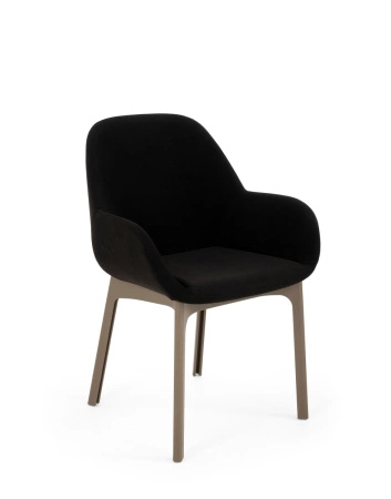 Clap Aquaclean Armchair Taupe Black