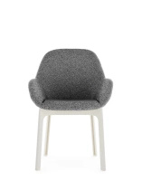 Clap Tissue Shirley Armchair White Gray