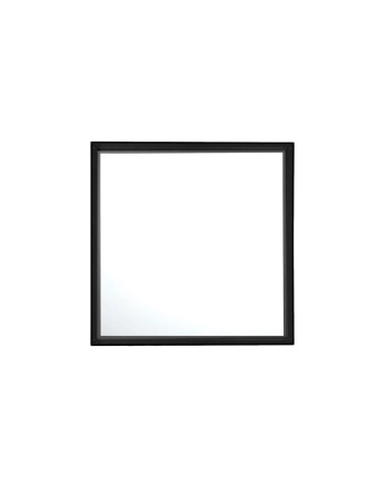 Only Me Square Mirror Black