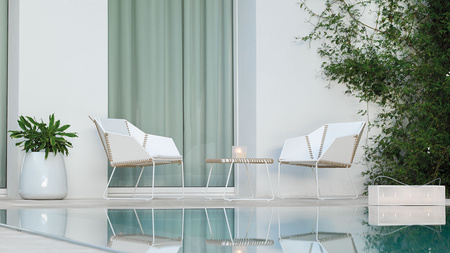 Gandiablasco Textile Club Armchair