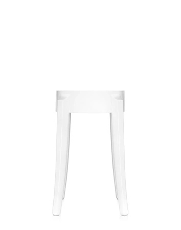 Charles Ghost 46 cm Stool White