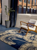 Florence Broadhurst Japanese Floral Midnight rug 039708