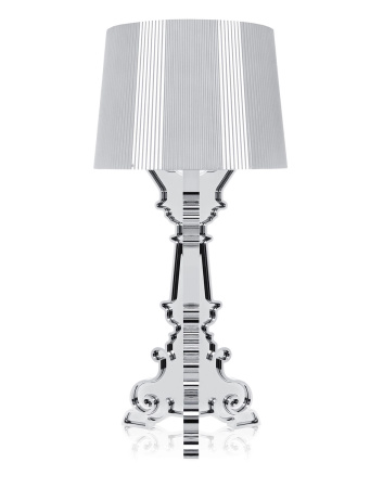 Bourgie Metal Table Lamp Silver