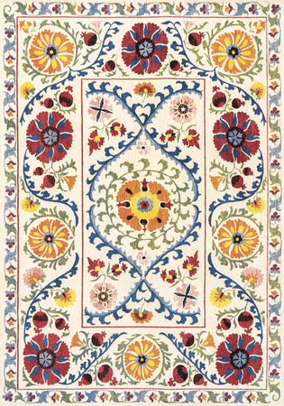 Louis de Poortere Suzani Origine carpet 9728