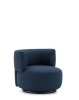 K-Waiting Bouclè Armchair Blue