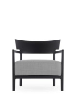 Cara Mat Outdoor Armchair Black Gray