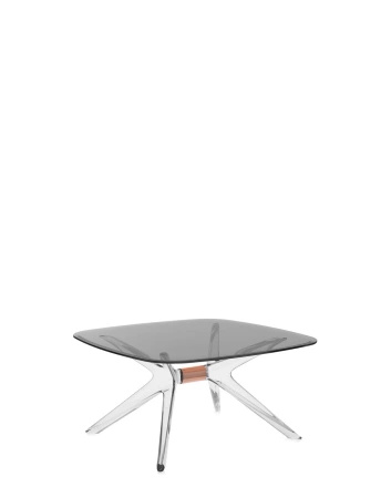 Blast Square Table Gray/Brown