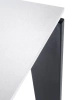  Four Rectangular 158x79 cm Table Black White