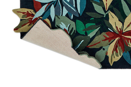 Sanderson ROBIN'S WOOD FOREST GREEN carpet 146508