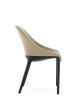 Eleganza Ela Brummel Chair Black Beige