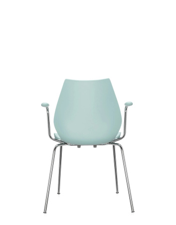 Maui Chair Chrome Light Blue