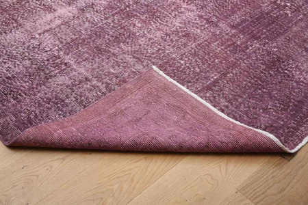 Vintage Iranian Wool Carpet Unique 11086 217x333