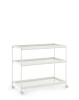 Trays 80 cm x 40 cm Trolley White