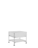 Mobil 1 Drawer With Feet Dresser White