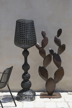 Kabuki Outdoor Lampa Stojąca Czarny