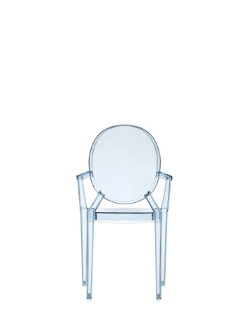 Loulou Ghost School Chair Blue
