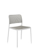 Audrey Chair White Gray