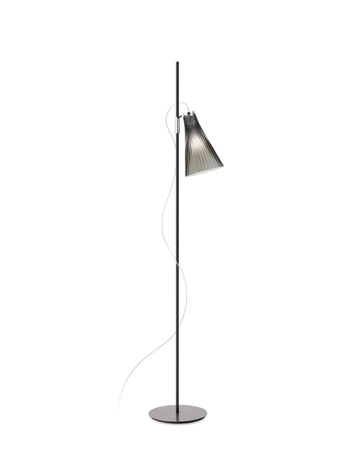 K-Lux Floor Lamp Black - Gray