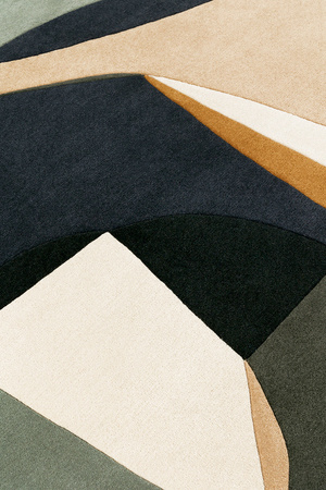 Toulemonde Bochart Polia Shape Automne carpet