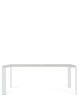 Four Large 190x90 cm Table White