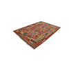 Wool kilim afghan rug multicolored 100460 245x175