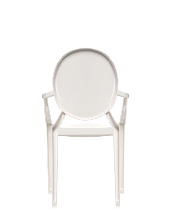 Louis Ghost Chair White