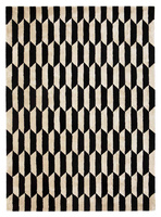 Magda Fornal Noble Cream Black Carpet 5041