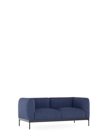 Asia Sofa Two-Seater (Bouclè) Blue