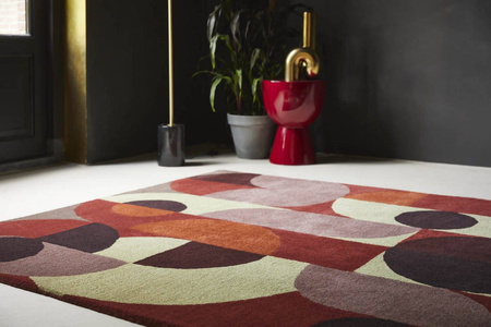 Brink&Campman Red Pale Green Carpet 095203