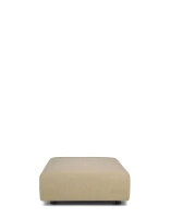 Plastics Duo Rectangular Nile Puff Taupe