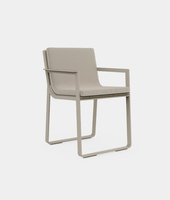 Gandiablasco Flat Dining Chair With Armrests
