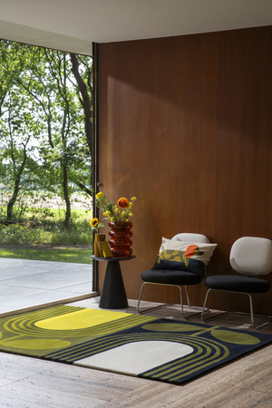 Orla Kiely Striped Tulip Seagrass Rug 160307